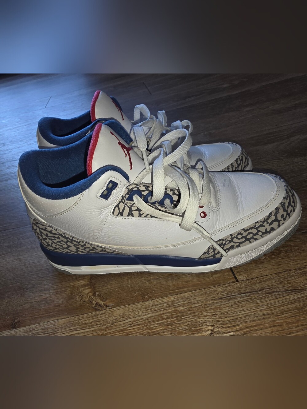 Used Size 7 Youth Jordan's Low Top Sneakers No Box In Great Condition